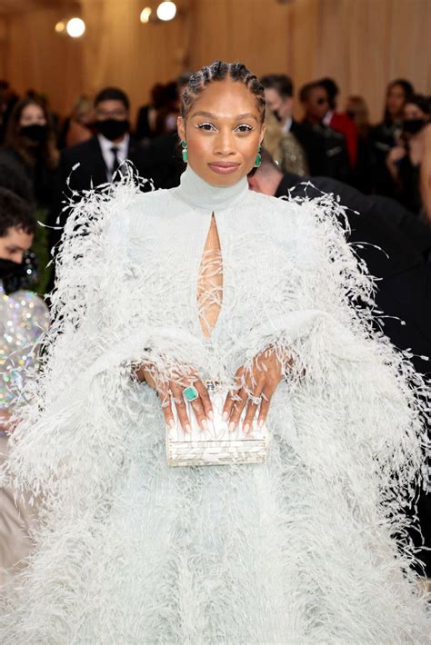 Allyson Felix Makes Met Gala Debut In Fendi Gown In New York 09132021