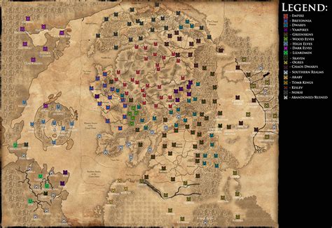 Total War Warhammer 2 Campaign Map Mozads