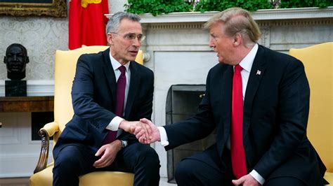With Trump Nato Chief Tries To Navigate Spending Minefields The New York Times