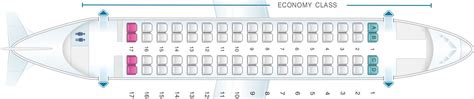Seat Map And Seating Chart Atr 72 500 V1 Finnair Norra Nordic Regional