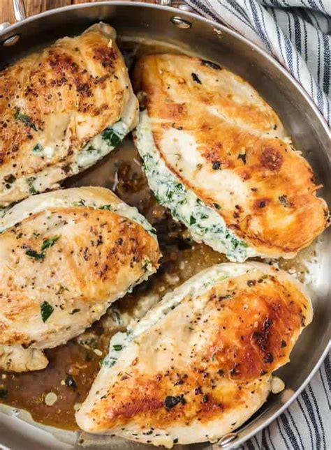 Spinach Stuffed Chicken Breast Recipe Easy Chicken Recipes Video