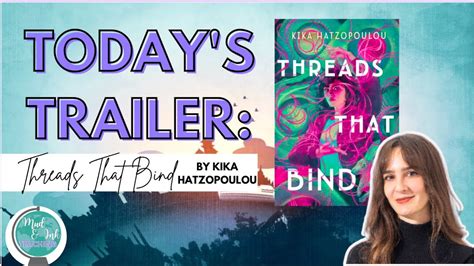 BOOK TRAILER Threads That Bind - YouTube