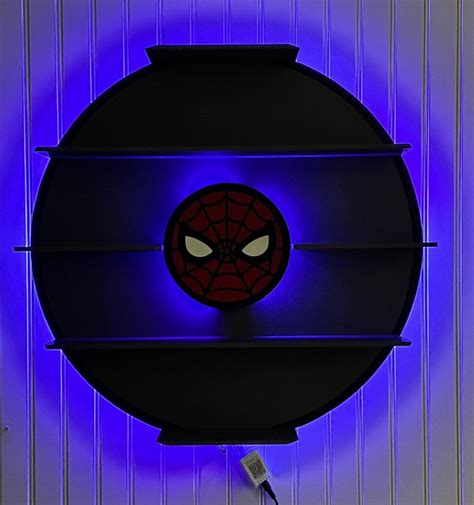 Spider Man Display Marvel Display Funko Pop Shelf Etsy