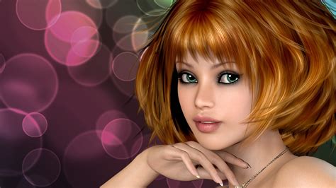 744664 Glance Brown Haired Hair Face Rare Gallery Hd Wallpapers