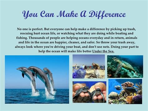 Protect Our Marine Life