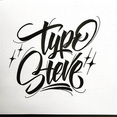 Use of this font for commercial purposes is only allowed with prior written consent from its author. @handmadefont on Instagram: "By @typo_steve #handmadefont ...