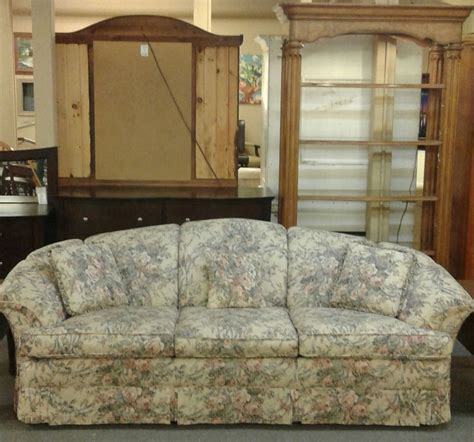 By England Floral Sofa Delmarva Furniture Consignment
