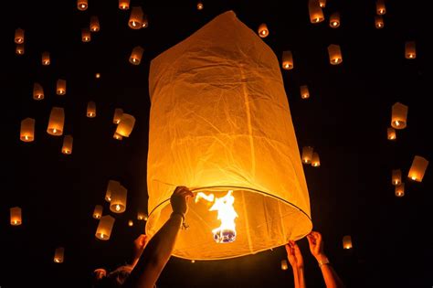 Yi Peng Lantern Festival 2023 Thailand Now