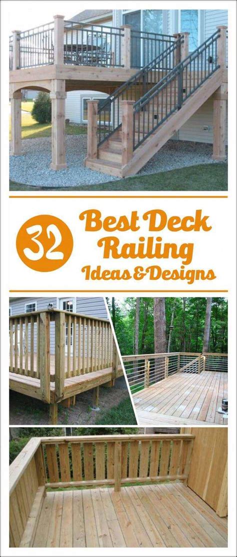 ️ 32 Creative Deck Railing Ideas To Inspire Your Home