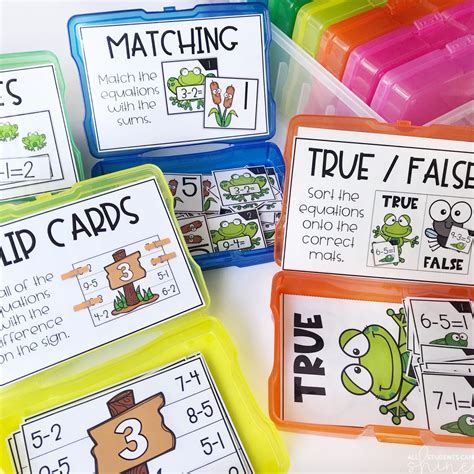 Quick And Easy Math Centers All Students Can Shine