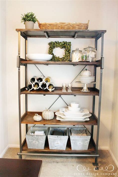 Usually, dining rooms are void of any type of storage unit like a closet. pleasantly surprised {a new dining room display shelf ...