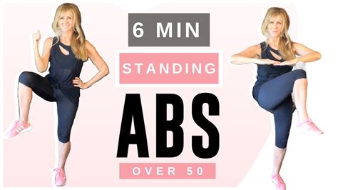 Minute Standing Abs Indoor Workout Over Low Impact Youtube