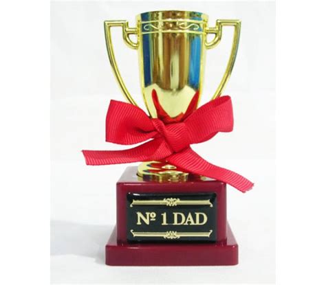 Number 1 Dad Trophy