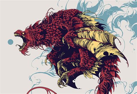 45 Magnificent Art And Illustrations Of Mythical Creatures Mythical