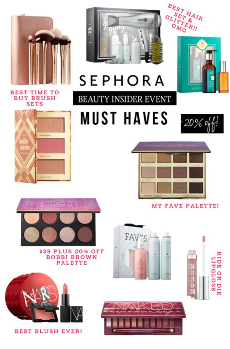 10 Must Haves For The Sephora Beauty Insider Sale Sephora Beauty Beauty Inside Beauty Skin Care