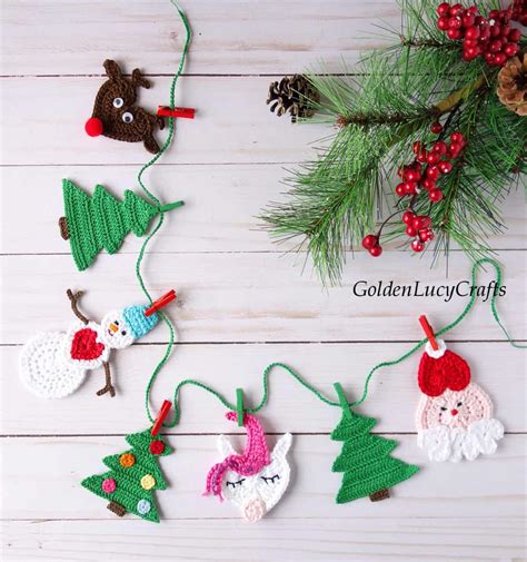 30 best crochet christmas ornament patterns 🎄 make and do crew