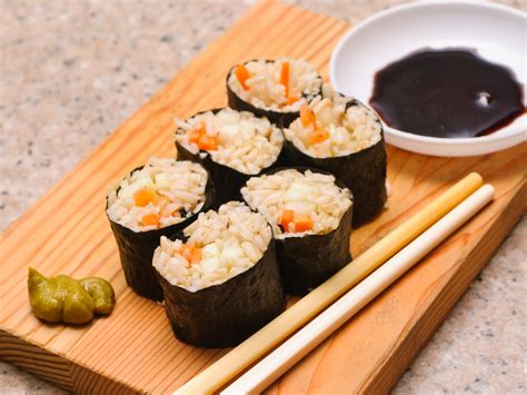 How To Make Brown Rice Sushi 8 Steps With Pictures Wikihow