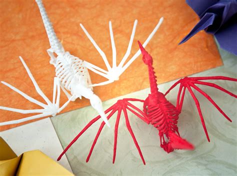 Origami Crane Skeleton 3d Model 3d Printable Obj