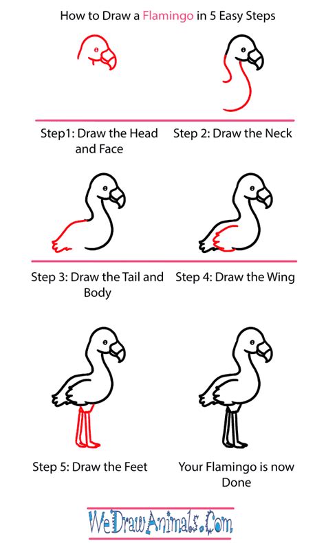 Https://techalive.net/draw/how To Draw A Baby Flamingo