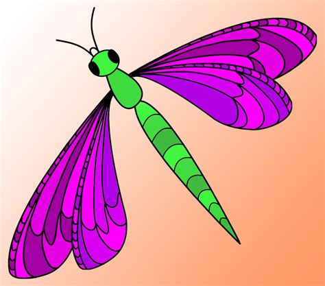 Free Dragonfly Clip Art Clipart Clipart Clipartix