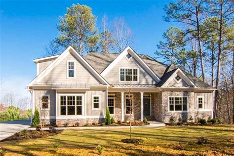 New American House Plan With Main Floor Master And Bonus
