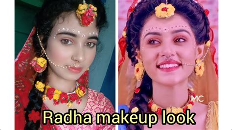 Mallika Singh Inspired Makeup Lookjanmashtami Special Ananya Makeover☺️ Youtube
