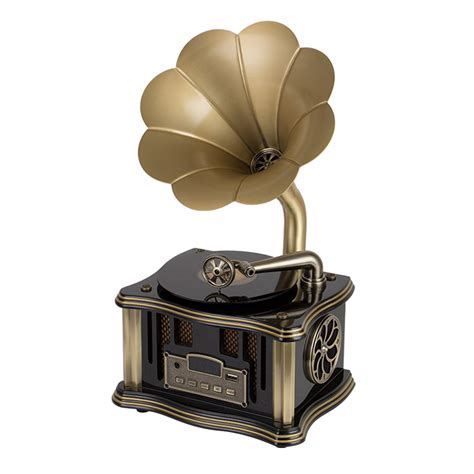8831A Mini Gramophone BT4.2 Double Track USB Player Remote Control Two ...