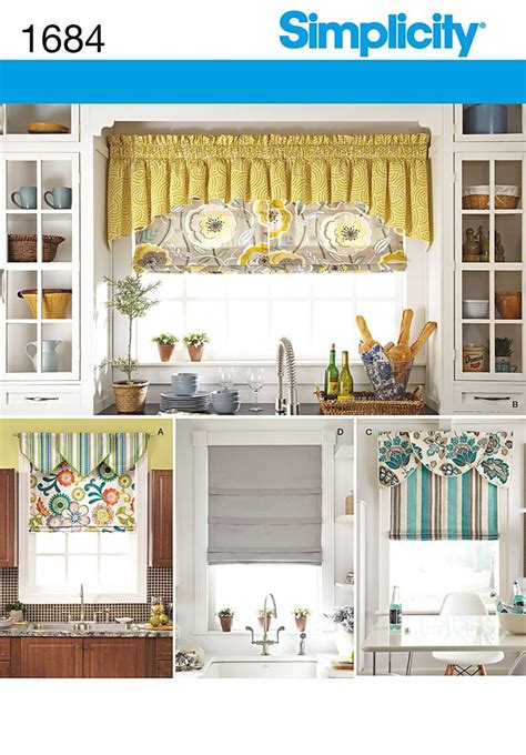 Simplicity Window Patterns In 2020 With Images Valance Patterns