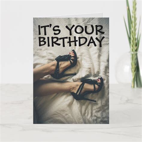 Sexy Birthday For Him Husband Card
