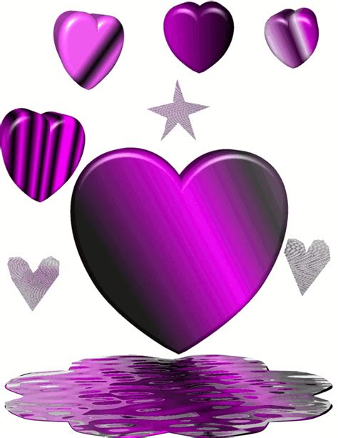 Sweet Purple Love Hearts By Aim4beauty On Deviantart