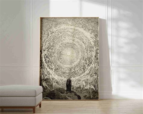Gustave Dore The Empyrean The Divine Comedy Illustration Etsy