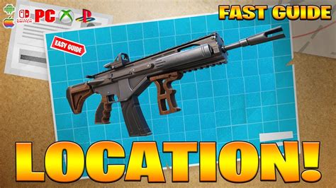 Where To Find Mk Alpha Assault Rifle Location In Fortnite How To Get
