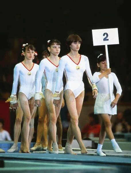 Poster Print Of Nadia Comaneci At The Moscow Olympics Photos