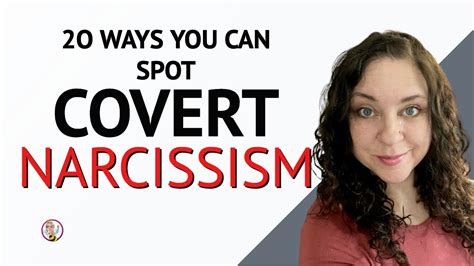 Signs Of Covert Narcissism Youtube