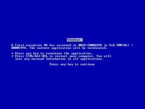 Bluescreen Screensaver Untuk Windows Unduh