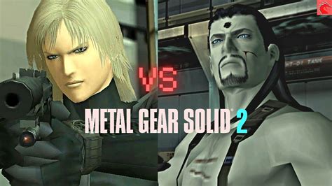 Mgs2 Raiden Vs Vamp Hard Metal Gear Solid 2 Sons Of Liberty Hd