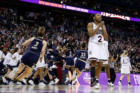 Notre Dame Wins Ncaa Women S Tournament On Last Second Shot Following Controversial No Call