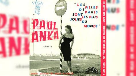 La Playlist De Françoise Hardy Les Filles De Paris De Paul Anka Un Vertige Adolescent