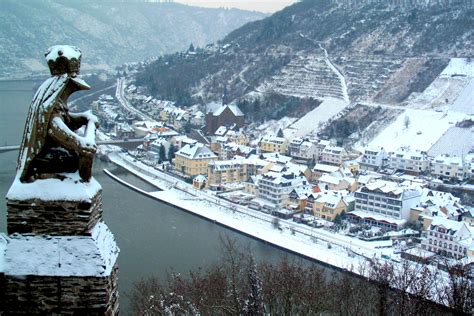 Under A Blanket Of Snow Scenes From Cochem Germany