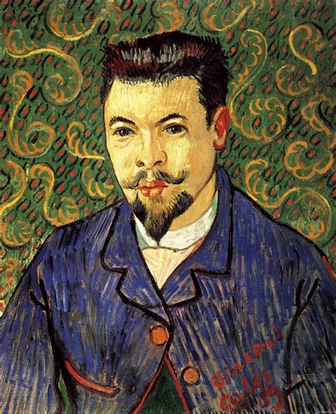 Retrato Del Doctor F Lix Rey Museo Van Gogh