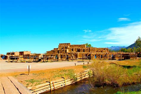 New Mexicos Taos Pueblo Inhabited For 1000 Years Kcbx