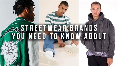 Top 5 Streetwear Brands You Need To Know About Youtube