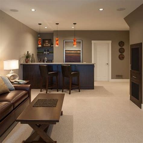 Awesome 38 Awesome Basement Remodeling Ideas Basement Living Rooms