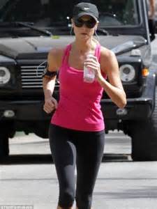 Stacy Keibler Shows Off Supermodel Statistics During Workout Daily