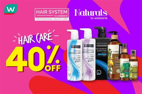 Input a city, zip code, or address above to search for enjoy locations. Watsons Brand Hair Care Products Sale 40% OFF (valid until ...