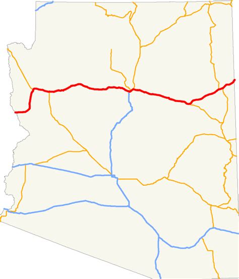 Interstate 40 In Arizona Wegenwiki