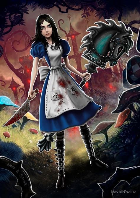 Alice In Wonderland Artwork Dark Alice In Wonderland Alice In