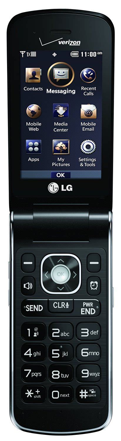 Lg Exalt Vn360 Black Verizon Cellular Phone Cell Phones And Smartphones