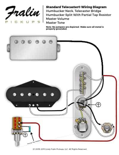 Fender American Deluxe Telecaster Wiring Diagram