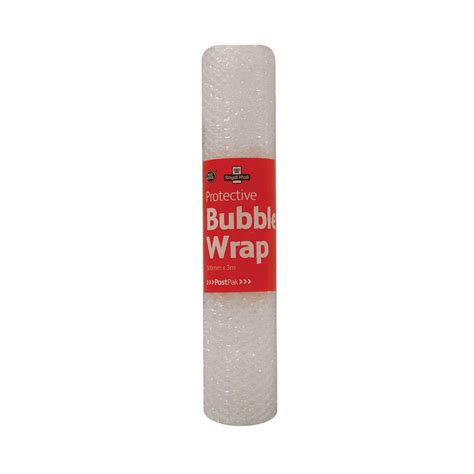 Post Office Postpak Clear Bubble Wrap 500mmx3m Pack Of 12 37749
